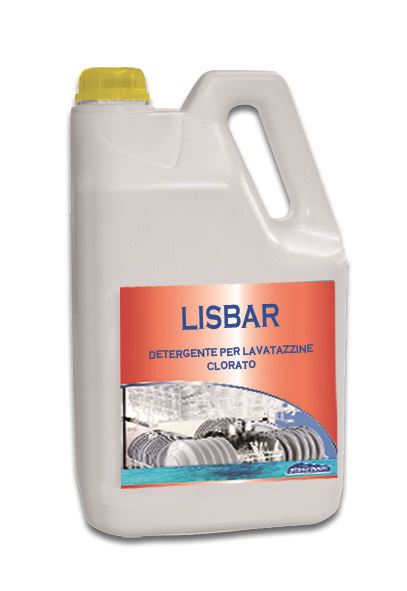 LISBAR DETERGENTE PER LAVATAZZINE  - CAN 5 KG